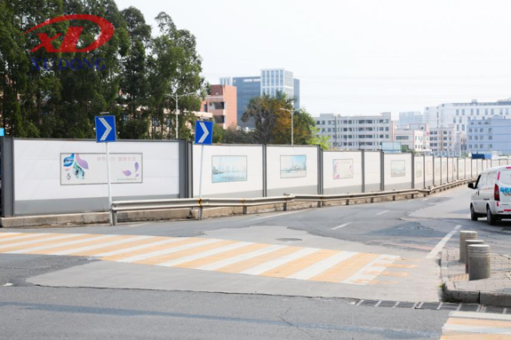 規(guī)范使用工程圍擋，筑好城市“安全墻”