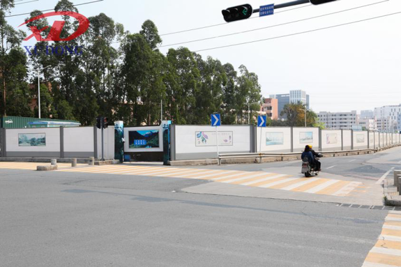 深圳工地圍擋哪家價格便宜？旭東鋼構(gòu)的圍擋物美價廉