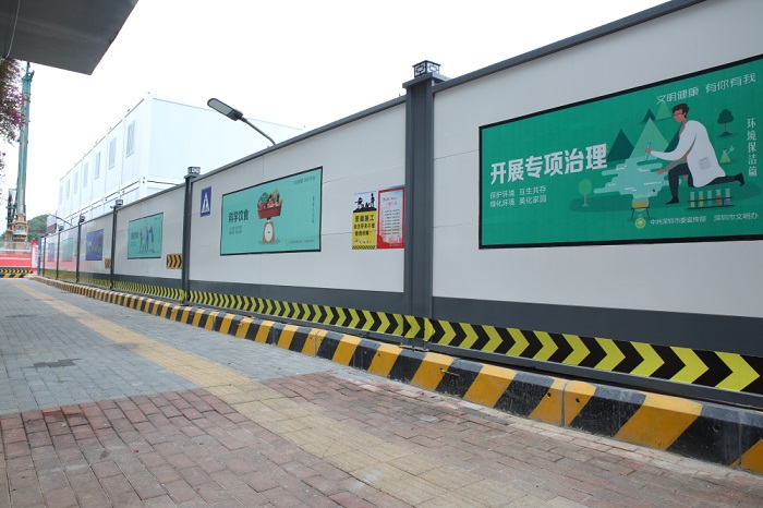 施工圍擋多少錢一米？專業(yè)的施工圍擋廠家告訴你